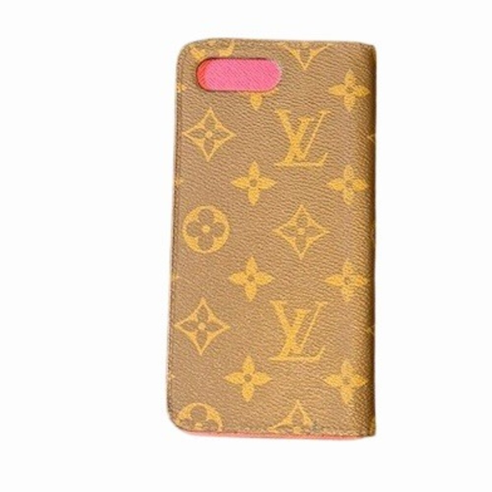 Louis Vuitton Monogram Folio Wallet iPhone 7 Plus/8 Plus Brown - Picture 2 of 4